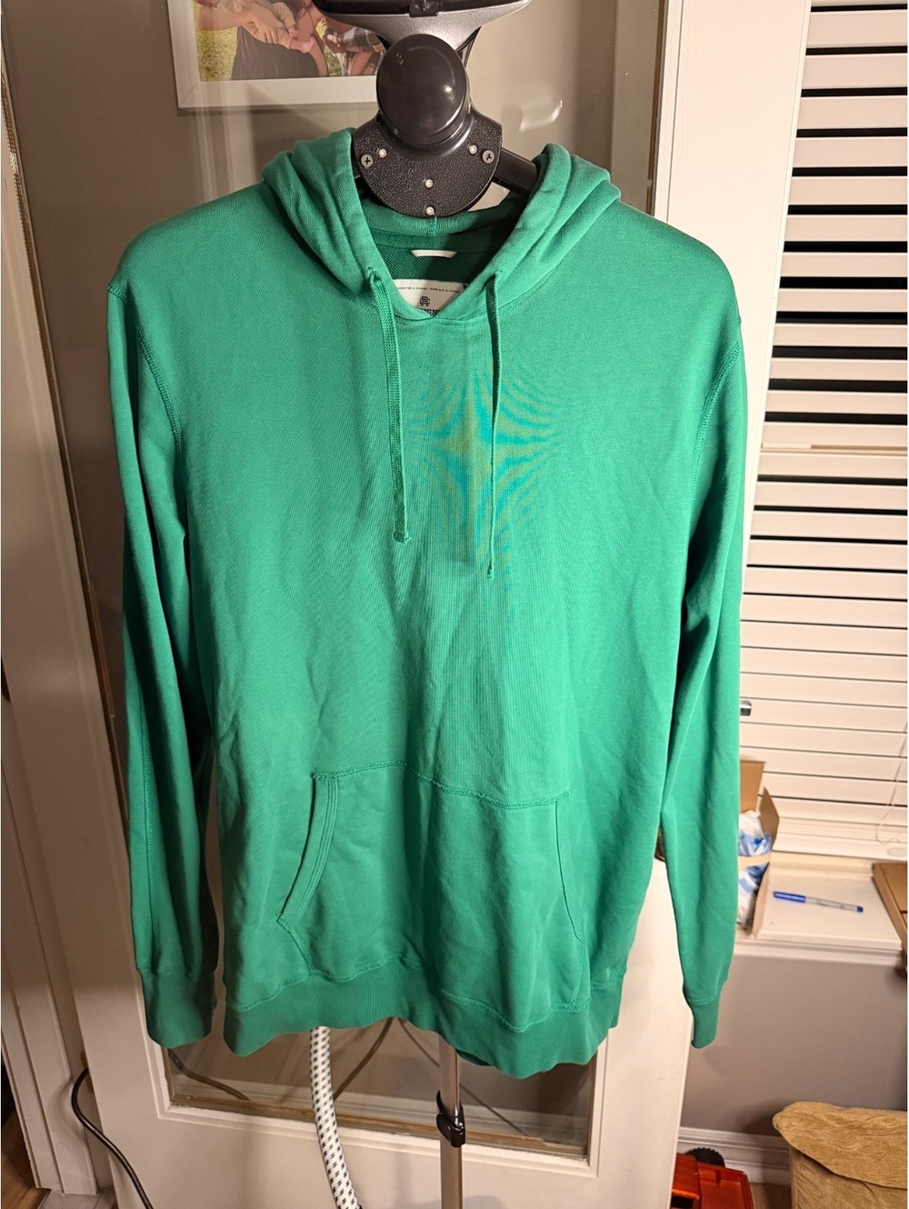 Reigning Champ Green Pullover Hoodie XL